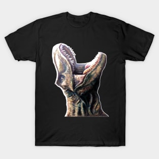 T-rex Painting Design T-Shirt